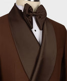 WIAOFELLAS -  Men's Suits 2Pcs Set Jacket+Pants Classic Slim Fit Shawl Lapel Groom Wedding Tuxedo Blazer Formal Party Costume Homme