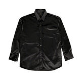 Wiaofellas Velvet Red Luxury Clothes For Mens Burgundy Velour Shirts Mens Retro Elegant Plush Blouse Black Mens Shirts Unusual Party Club