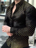Wiaofellas Spring Autumn Men printed Shirts Turn-down Collar Buttoned Shirt Men's Casual Long Sleeve social shirt Tops Men's clothing