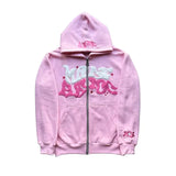 Wiaofellas New High Street Letter Print Hoodie Men Fashion Hoodie Streetwear Y2k Pop Couple Sweatshirt Demon Slayer Hoodie harajuku