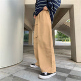 Wiaofellas Y2K Pants Men Hip Hop Cargo Y2k Overalls New Harajuku Fashion Rock Wide Leg Loose Baggy Trousers Streetwear valorant