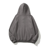 Wiaofellas Brand Oversize Fleece Hoodies Sweatshirts Men Stereoscopic Letters Streetwear Hip Hop Casual Cotton Zipper Cardigan Couples Tops