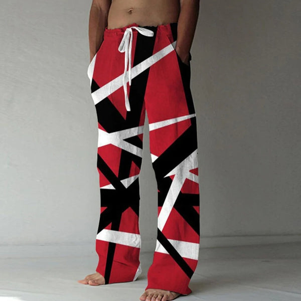 Hang Loose Trousers in Leo Black and White