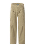 WIAOFELLAS  -  Men's Straight Leg Cargo Pants