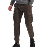 WIAOFELLAS  -  Mens Tactical Cargo Pants Men Joggers Military Casual Cotton Pants Male Hip Hop Ribbon Army Trousers 29-40