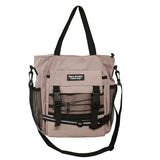 WIAOFELLAS  -  NEW Real Photo Canvas Bag Cute Joker Girl Shoulder Bag Student Class Forest Postman Bag Messenger Bag