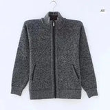 Wiaofellas  -  Sweater Coat Men Clothing Fashion  Autumn Winter Loose Solid Knitted Jacket Casual Sueter Cardigan Outwear Casaco Masculino