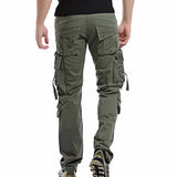 WIAOFELLAS  -  Men Cargo Pants Men Multi-Pocket Overall Male Combat Cotton Trousers Army Casual Joggers Pants Size 42 Drop Shipping