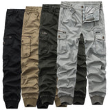 WIAOFELLAS  -  Mens Camouflage Tactical Cargo Pants Men Joggers Boost Military Casual Cotton Pants Hip Hop Ribbon Male army Trousers 38
