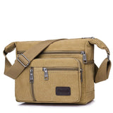 WIAOFELLAS  -  Men Canvas Shoulder Bags Casual Tote Travel Men's Crossbody Bag Luxury Messenger Bags Fashion High Quality Handbag