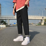 Wiaofellas  -  NEW Jeans Men Male Jeans Mens Men'S Classic Fashions Pants Denim Biker Pant Slim Baggy Straight Trousers Designer