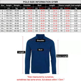 WIAOFELLAS  -  Spring Autumn New Vintage Pattern Stripes Print Men Polo Shirts Casual Social Tops Long Sleeve Polo Shirt Male Clothes Plus Size