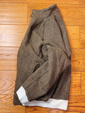 WIAOFELLAS  -  Fall/winter jacket men's Ivy Style American retro all-wool tweed stand-up collar short
