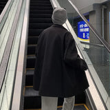 WIAOFELLAS  -  Blazers Men Casual Solid Color Loose Long Sleeve Singe Breasted Streetwear for Male Daily Outerwear Spring Fall Suit's Tops Chic