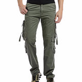 WIAOFELLAS  -  Men Cargo Pants Men Multi-Pocket Overall Male Combat Cotton Trousers Army Casual Joggers Pants Size 42 Drop Shipping