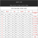 Wiaofellas Jeans For Men Men's Straight Denim Cargo Pants Biker Jeans Men Baggy Loose Blue Jeans With Side Pocket