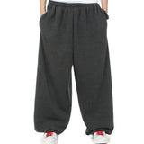 WIAOFELLAS  -  Fashion Casual Pants Mens Joggers Baggy Hip Hop Jogger Pants Open Air Sweatpants Men Trousers Pantalon Homme Winter Fleece Pants