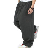 WIAOFELLAS  -  Fashion Casual Pants Mens Joggers Baggy Hip Hop Jogger Pants Open Air Sweatpants Men Trousers Pantalon Homme Winter Fleece Pants