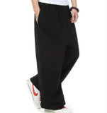 WIAOFELLAS  -  Fashion Casual Pants Mens Joggers Baggy Hip Hop Jogger Pants Open Air Sweatpants Men Trousers Pantalon Homme Winter Fleece Pants