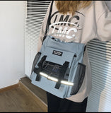 WIAOFELLAS  -  NEW Real Photo Canvas Bag Cute Joker Girl Shoulder Bag Student Class Forest Postman Bag Messenger Bag