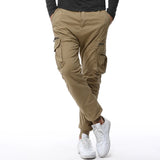 WIAOFELLAS  -  Mens Camouflage Tactical Cargo Pants Men Joggers Boost Military Casual Cotton Pants Hip Hop Ribbon Male army Trousers 38