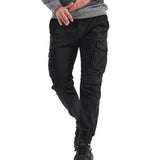 WIAOFELLAS  -  Mens Tactical Cargo Pants Men Joggers Military Casual Cotton Pants Male Hip Hop Ribbon Army Trousers 29-40