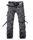 WIAOFELLAS  -  Men Cargo Pants Men Multi-Pocket Overall Male Combat Cotton Trousers Army Casual Joggers Pants Size 42 Drop Shipping