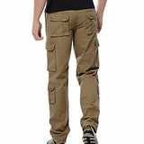 WIAOFELLAS  -  New men cargo pants mens Loose army tactical pants Multi-pocket trousers pantalon homme Big Size 46 Male Military Overalls