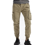 WIAOFELLAS  -  Mens Tactical Cargo Pants Men Joggers Military Casual Cotton Pants Male Hip Hop Ribbon Army Trousers 29-40
