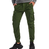 WIAOFELLAS  -  Mens Tactical Cargo Pants Men Joggers Military Casual Cotton Pants Male Hip Hop Ribbon Army Trousers 29-40