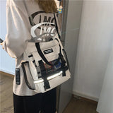WIAOFELLAS  -  NEW Real Photo Canvas Bag Cute Joker Girl Shoulder Bag Student Class Forest Postman Bag Messenger Bag