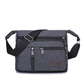 WIAOFELLAS  -  Men Canvas Shoulder Bags Casual Tote Travel Men's Crossbody Bag Luxury Messenger Bags Fashion High Quality Handbag