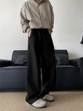 WIAOFELLAS  -  Spring NEW Loose Casual pants man Solid baggy trousers Unisex Wide leg pants Fashion trend youth skateboard pants male