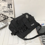 WIAOFELLAS  -  Women's Bag Messenger Korean Style Female Backpack College Large Capacity Versatile Shoulder Student School Postman Bags