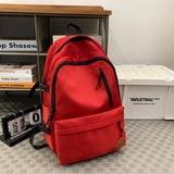 WIAOFELLAS  -  Backpack men's simple large-capacity travel backpack female student bag laptop travel bag