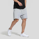 WIAOFELLAS  -  Cotton Summer Pants Men Breathable Light Cool Calf-Length Short Sweatpants 4/5 Straight Loose Casual Cropped Trousers