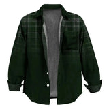WIAOFELLAS  -  Autumn Winter Fashion Woolen Jackets For Mens Clothes Casual Loose Long Sleeve Button Outerwear Men Vintage Print Cardigans Coat