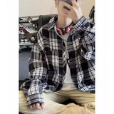 WIAOFELLAS  -  Casual Wear For Men M Mens Casual Shirt Mens Loose Collared Button Shirt Button Down Shirt Casual Fashion Brand New Condition