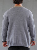 Wiaofellas  -  Knitwear Mens Vintage Sweatercoats Autumn Casual Long Sleeve Button V Neck Knit Jackets Men Fashion Patchwork Sweater Cardigans
