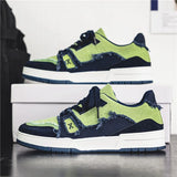 WIAOFELLAS  -  Fashion Men's Canvas Shoes 2025 Spring Casual Designer Shoes Canvas Sneakers Men Breathable Low Skateboard Sneakers basket homme