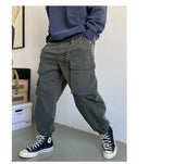 WIAOFELLAS  -  New Style Men's Cargo Pants Autumn Sports Leisure Streetwear Loose Running Training Trousers Fashion Casual Sweatpants C33
