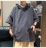 WIAOFELLAS  -  Fashion Vintage Loose Basketball Graphic Retro Washing Summer The Worm Dennis Oversized Tee T-shirts Tops Men D154