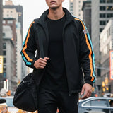 Wiaofellas  -  Men's Spring Autumn High Quality Jacket New Windbreaker Trend Loose Baseball Clothes Jacket