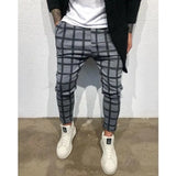 WIAOFELLAS  -  Men Pliad Sweatpants Joggers Pants Spring Autumn  Casual Sport Drawstring Slim Elastic Waist Long  Street Wear