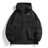 WIAOFELLAS  -  Spring Autumn Outdoor Waterproof Hooded Jacket Men Windbreaker Coat Breathable Fishing Camping Windproof Jackets Couple Outwear