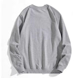 WIAOFELLAS  -  New Spring Autumn 100% Cotton Sweatshirt Men Pullover O Neck Tees Streetwear Couple Hoodies Sweatshirts Tops Mens Clothing