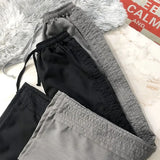 WIAOFELLAS  -  American Hiphop Oversize Straight Leg Long Pants Men Women Casual Sweatpants Wide Leg Draping Street Style High Waist