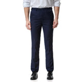 Wiaofellas  -  Plus-size Men's Business Casual Suit Pants Solid Color Adjustable Waist Straight Leg Suit Pants