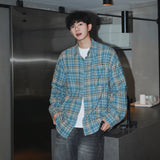 WIAOFELLAS  -  Spring New 3 classic plaid casual loose shirt