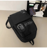 WIAOFELLAS  -  Multifunctional backpack men's fashion backpack simple and light student bag large capacity short-distance travel bag.